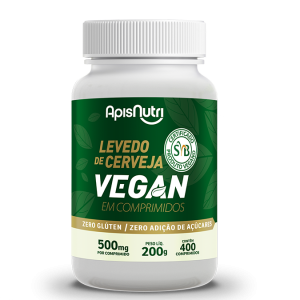 Levedo De Cerveja Em Comprimidos Selo Vegano