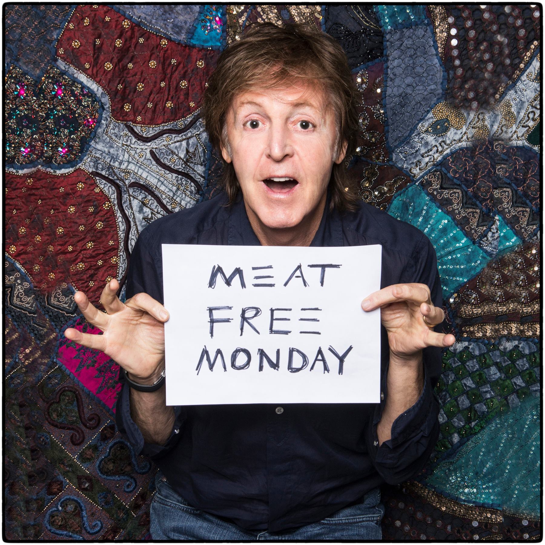  Paul McCartney Meat Free Monday MJ Kim